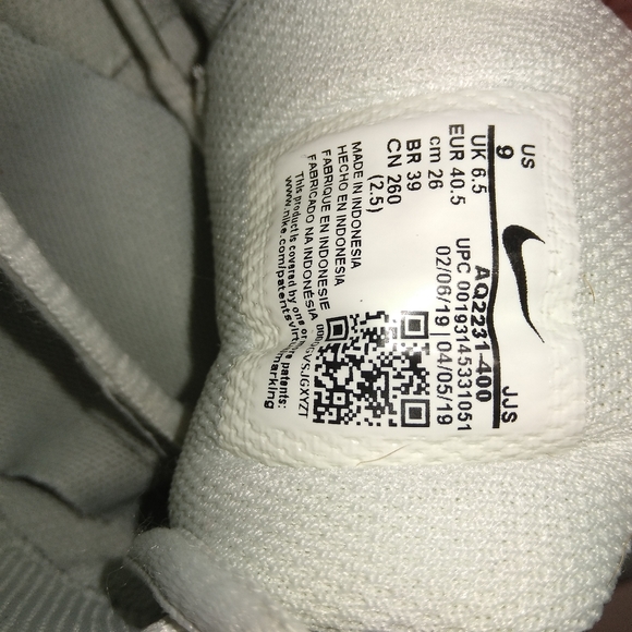 Nike Air Max Oketo Running Sneakers Ghost Aqua 9 - Picture 9 of 13